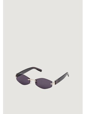 GCDS GCDS Occhiali da sole Geometrico Argento