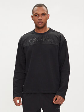 Calvin Klein Performance Calvin Klein Performance Bluză 00GMS4W338 Negru Regular Fit