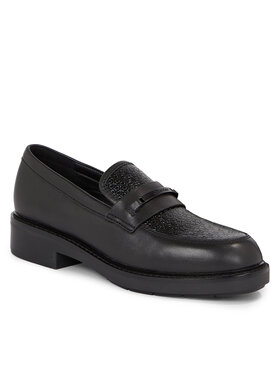 Calvin Klein Calvin Klein Loaferice Rbr Sole Loafer W/Hw-Nano Mono HW0HW01723 Crna