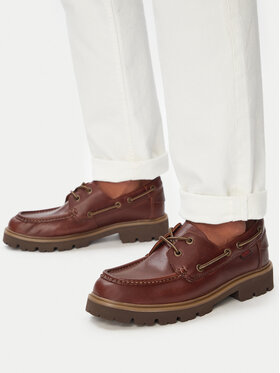Clarks Clarks Loafers Cleyhill Boat 26186176 Καφέ