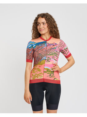 Rivanelle Rivanelle Koszulka rowerowa FREE ELITE Kolorowy Narrow Fit