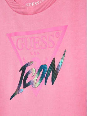 Guess Vsakodnevna Obleka J3RK01 KB4O0 Roza Regular Fit