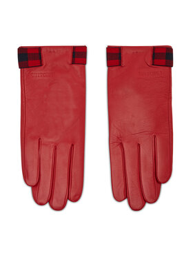 Wittchen Wittchen Dámske rukavice 39-6-642-3 Červená