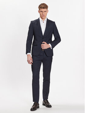 Boss Košulja 50480101 Bijela Slim Fit