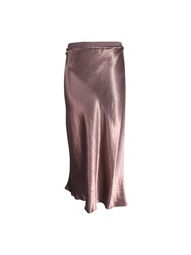 Max Mara Max Mara Spódnica q-roa-35511 Fioletowy Regular Fit