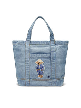 Polo Ralph Lauren Polo Ralph Lauren Kabelka Bear-patch 428960636001 Modrá