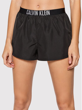 Calvin Klein Swimwear Calvin Klein Swimwear Плажни шорти KW0KW01547 Черен Regular Fit