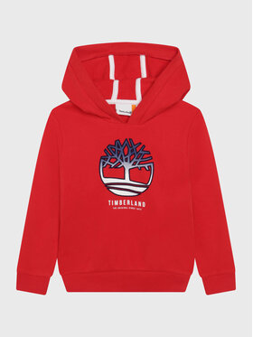 Timberland Timberland Felpa T25T59 S Rosso Regular Fit