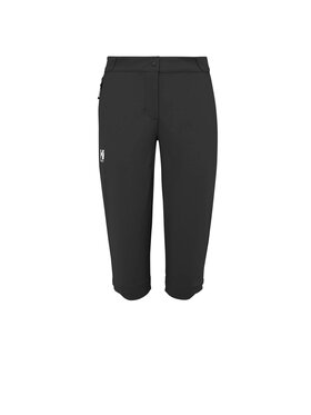 Millet Millet Szorty sportowe Ubic Stretch 3/4 Pant W Czarny Regular Fit