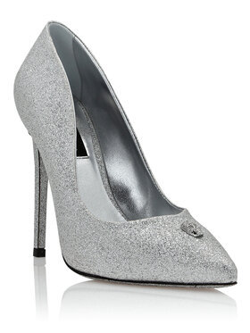 PHILIPP PLEIN PHILIPP PLEIN Czółenka 9291 Srebrny