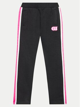 Guess Guess Долнище анцуг J4YQ12 KA6R4 Черен Relaxed Fit