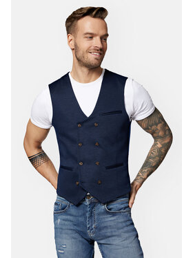 Lancerto Lancerto Kamizelka Ardales KA131123000017 Granatowy Slim Fit