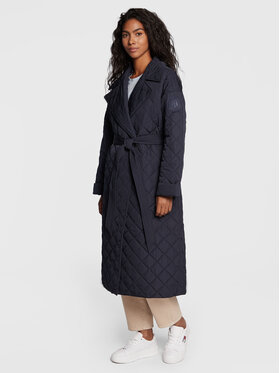 Tommy Hilfiger Tommy Hilfiger Pehelykabát Sorona Quilted WW0WW35090 Sötétkék Regular Fit