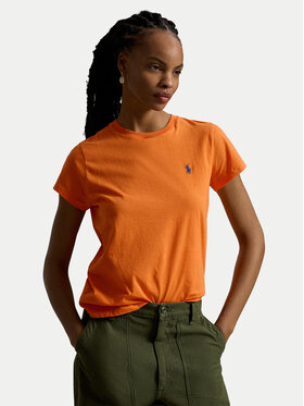 Polo Ralph Lauren Polo Ralph Lauren T-Shirt 211B14605001 Πορτοκαλί Classic Fit