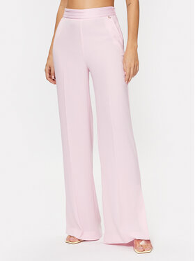 Liu Jo Liu Jo Pantaloni din material CA3176 T2506 Roz Regular Fit