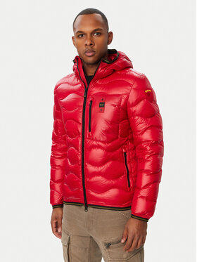 Blauer Blauer Geacă din puf Wave 26WBLUC03064 Roșu închis Regular Fit