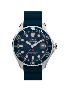 Timex Timex Zegarek TW2W81500 Niebieski
