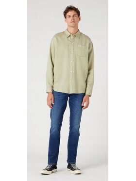 Wrangler Wrangler Jeansy Larston Niebieski Slim Fit