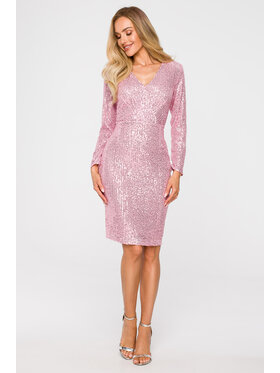 Made of Emotion Made of Emotion Abito da cocktail M717 Rosa Premium Fit