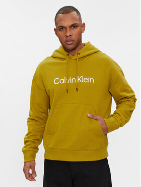 Calvin Klein Calvin Klein Bluza Hero K10K111345 Zielony Regular Fit