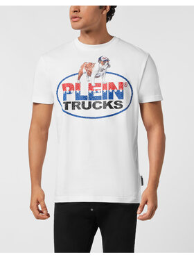 PHILIPP PLEIN PHILIPP PLEIN Tričko 26171 Biela Regular Fit