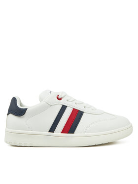 Tommy Hilfiger Tommy Hilfiger Tenisice Stripe Low Cut Lace-Up Sneaker T3X9-33850-1355 M Bijela