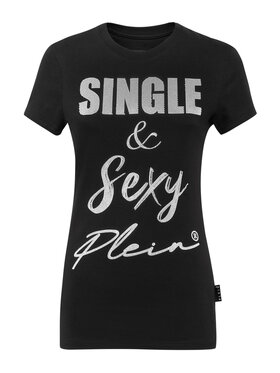 PHILIPP PLEIN PHILIPP PLEIN T-Shirt 3169 Czarny Regular Fit
