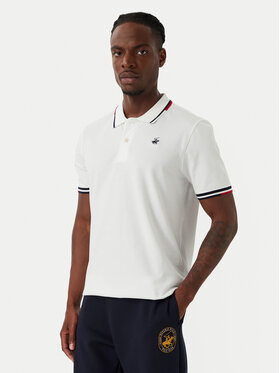 Beverly Hills Polo Club Beverly Hills Polo Club Poloshirt P-SS26M-P2525 Weiß Regular Fit