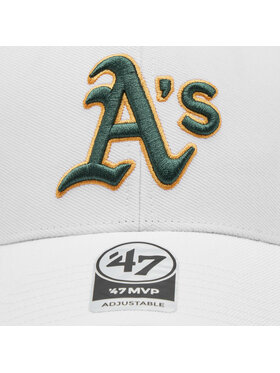 47 Brand Šilterica Mlb Oakland Athletics '47 Mvp B-MVP18WBV-WHA Bijela