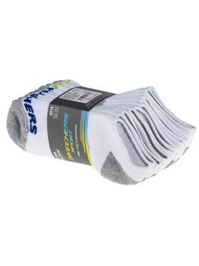 Skechers Skechers Calzini corti da uomo Skechers Boys 6pk No Show Socks Bianco
