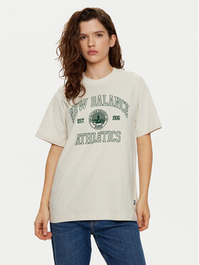 New Balance New Balance T-Shirt WT43548 Καφέ Oversize