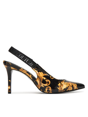Versace Jeans Couture Versace Jeans Couture Pantofi cu toc subțire 80VA3S52 ZS366 G89 Negru
