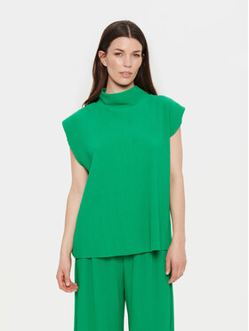 Saint Tropez Saint Tropez Bluse 30512889 Grün Oversize