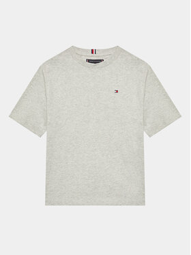 Tommy Hilfiger Tommy Hilfiger Тишърт KB0KB08218 D Сив Regular Fit