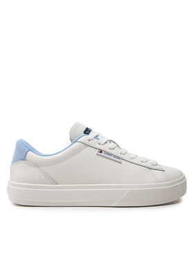 Tommy Jeans Tommy Jeans Sneakersy Tjw Cupsole Sneaker Ess EN0EN02508 Biela
