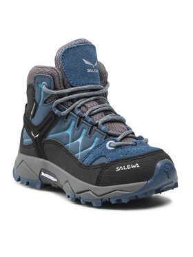 Salewa Salewa Trekkingi Jr Alp Trainer Mid Gtx GORE-TEX 64010-0365 Niebieski