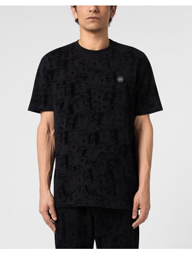PHILIPP PLEIN PHILIPP PLEIN T-Shirt 31093 Czarny Regular Fit
