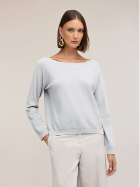 Motivi Motivi Sweter M359E002417N003 Szary Boxy Fit