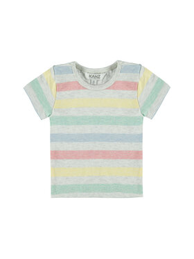 Kanz Kanz T-Shirt 1712827-0001 Szary Basic Fit