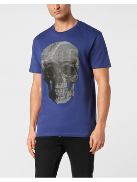 PHILIPP PLEIN PHILIPP PLEIN T-shirt 24649 Azzurro chiaro Regular Fit