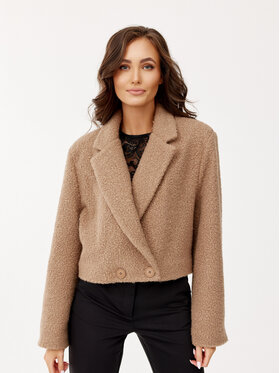 Roco Fashion Roco Fashion Kurtka przejściowa Renate Beżowy Regular Fit