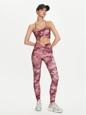 Reebok Leggings Id Train Camo 100035803 Tamnocrvena Slim Fit