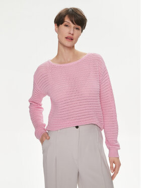 Vila Vila Sweater Bellisina 14089578 Rózsaszín Regular Fit