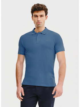 Pako Lorente Pako Lorente Polo P25SF-TX-003 Niebieski Classic Fit