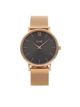 Cluse Cluse Ρολόι Minuit Mesh CW10207 Ροζ χρυσό