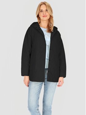 Perso Perso Kurtka damska BLE251047F Czarny Regular Fit