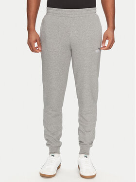 Puma Puma Долнище анцуг Ess 684714 Сив Regular Fit