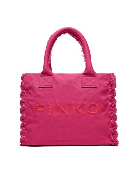 Pinko Pinko Torebka Beach Shopping PE 24 PLTT 100782 A1WQ Różowy
