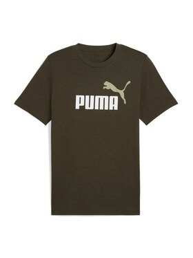Puma Puma T-Shirt 28096 Zielony Comfort Fit