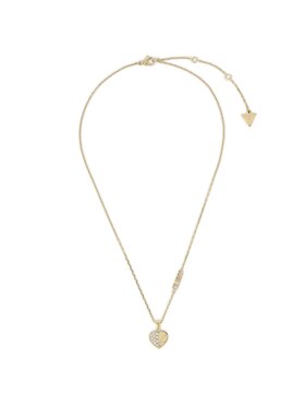 Guess Guess Kaklo papuošalas Lovely Guess JUBN03 035JW Geltonas paauksavimas